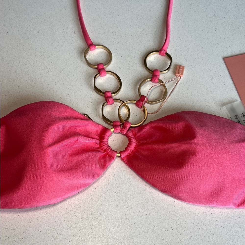 NWT Cult Gaia Pink Bikini Set - Picture 5 of 9